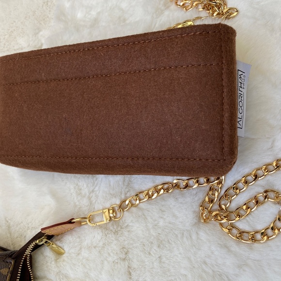 For LV Pochette Accessoires Conversion Kit | Luxury Purse Liner Shaper Protector - Picture 11 of 13